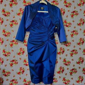 Adrianna Papell Evening Dress with Bolero Set